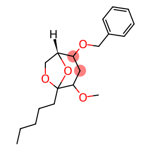 6,8-Dioxabicyclo[3.2.1]octane, 4-methoxy-5-pentyl-2-(phenylmethoxy)-, [1R-(exo,exo)]- (9CI)