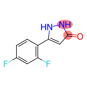 3H-Pyrazol-3-one, 5-(2,4-difluorophenyl)-1,2-dihydro-