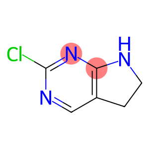 2-氯-6,7-二氢-5H-吡咯并[2,3-d]嘧啶
