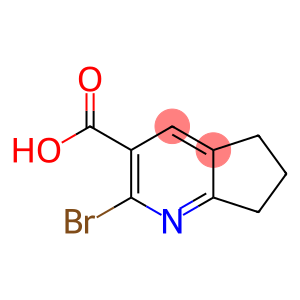 2-bromo-6,7-dihydro-5H-cyclopentane[b]pyridin-3-carboxylic acid