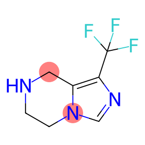 Imidazo[1,5-a]pyrazine, 5,6,7,8-tetrahydro-1-(trifluoromethyl)-