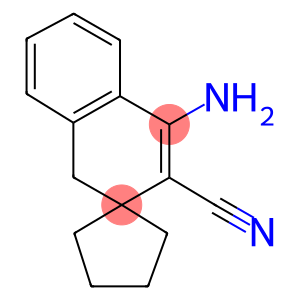 1-amino-3,4-dihydrospiro[naphthalene-3,1'-cyclopentane]-2-carbonitrile