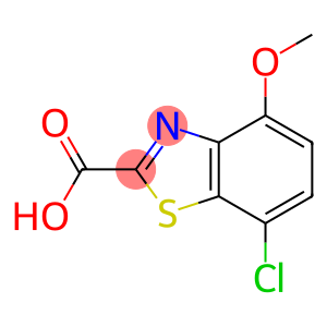 7-chloro-4-methoxy-1,3-benzothiazole-2-carboxylic acid