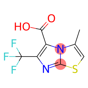 3-Methyl-6-(trifluoromethyl)imidazo[2,1-b]thiazole-5-carboxylic acid