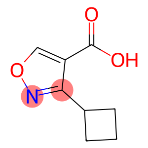 3-Cyclobutylisoxazole-4-carboxylic acid