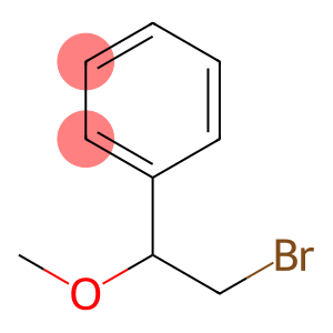 Methyl(1-phenyl-2-bromoethyl) ether