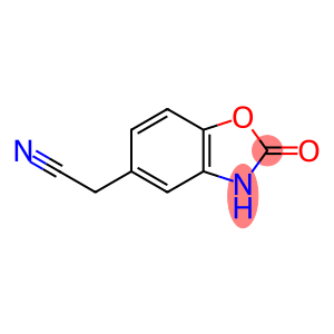 5-Benzoxazoleacetonitrile, 2,3-dihydro-2-oxo-