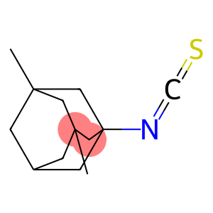 Tricyclo[3.3.1.13,7]decane, 1-isothiocyanato-3,5-dimethyl- (9CI)