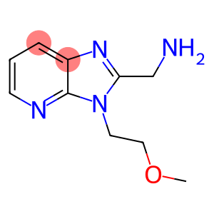 [3-(2-METHOXYETHYL)-3H-IMIDAZO[4,5-B]PYRIDIN-2-YL]METHANAMINE