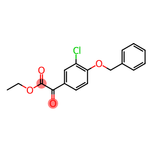 ethyl 2-(4-(benzyloxy)-3-chlorophenyl)-2-oxoacetate