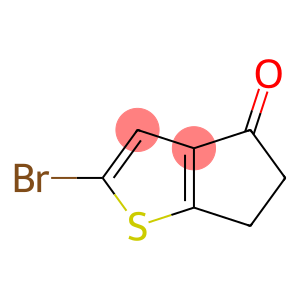 2-溴-5,6-二氢-4H-环戊[b]噻吩-4-酮