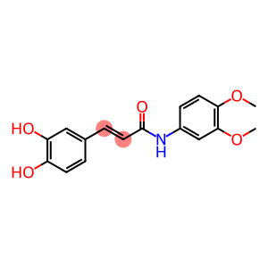 (E)-3-(3,4-Dihydroxyphenyl)-N-(3,4-dimethoxyphenyl)propenamide