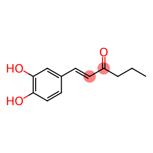 1-Hexen-3-one, 1-(3,4-dihydroxyphenyl)-, (E)- (9CI)