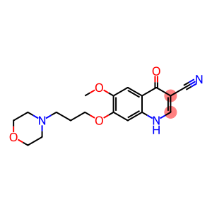 3-Quinolinecarbonitrile, 1,4-dihydro-6-Methoxy-7-[3-(4-Morpholinyl)propoxy]-4-oxo-