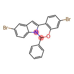 3,10-dibromo-6-phenyl-6H-benzo[5,6][1,3]oxazino[3,4-a]indole