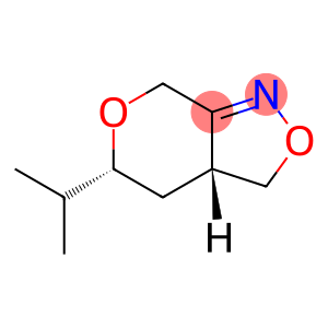 7H-Pyrano[3,4-c]isoxazole,3,3a,4,5-tetrahydro-5-(1-methylethyl)-,trans-(9CI)