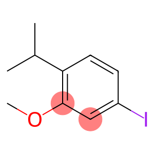 Benzene, 4-iodo-2-methoxy-1-(1-methylethyl)-