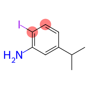 Benzenamine, 2-iodo-5-(1-methylethyl)-