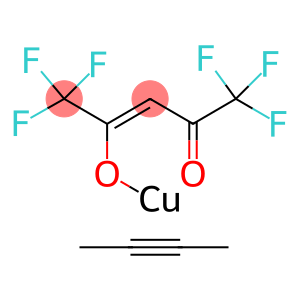 COPPER(I) HEXAFLUORO-2,4-PENTANEDIONATE 2-BUTYNE COMPLEX