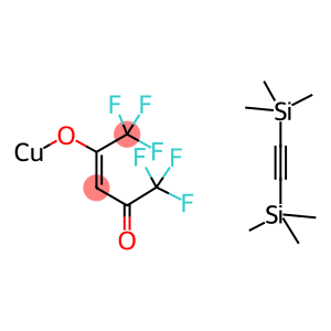 [(η2-1,2-Ethynediyl)bis[trimethylsilane]](1,1,1,5,5,5-hexafluoro-2,4-pentanedionato-O,O′) copper