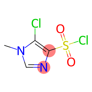 5-chloro-1-methyl-4-imidazolesulfonyl chloride