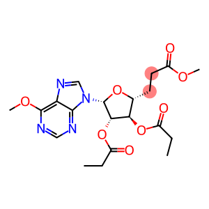 6-Methoxy-9-[2-O,3-O,5-O-tris(1-oxopropyl)-β-D-arabinofuranosyl]-9H-purine