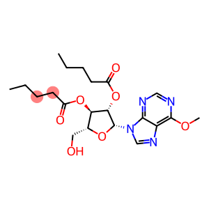 6-Methoxy-9-[2-O,3-O-bis(1-oxopentyl)-β-D-arabinofuranosyl]-9H-purine