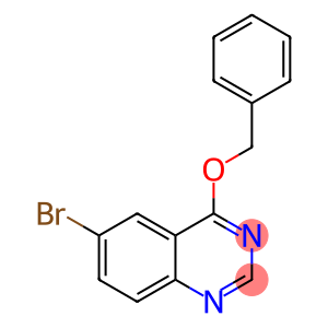 Quinazoline, 6-bromo-4-(phenylmethoxy)-