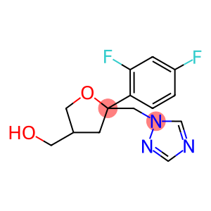 [5-(2,4-dihalophenyl)-5-(1H-1,2,4-triazol-1-ylmethyl)oxolan-3-yl]methanol