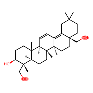 Oleana-11,13(18)-diene-3β,23,28-triol