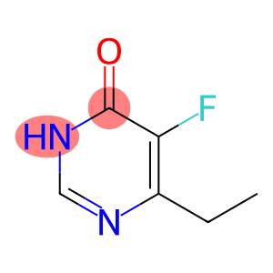 4-hydroxy-5-fluoro-6-ethylpyrimidine