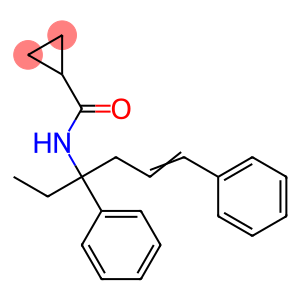 Cyclopropanecarboxamide, N-(1-ethyl-1,4-diphenyl-3-buten-1-yl)-