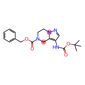 Benzyl 3-((Tert-Butoxycarbonyl)Amino)-6,7-Dihydropyrazolo[1,5-A]Pyrazine-5(4H)-Carboxylate