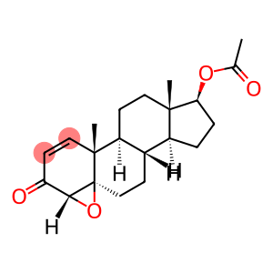 Androst-1-en-3-one, 17-(acetyloxy)-4,5-epoxy-, (4beta,5beta,17beta)-