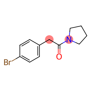 Ethanone, 2-(4-bromophenyl)-1-(1-pyrrolidinyl)