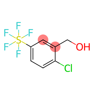 2-Chloro-5-(pentafluorosulfur)benzylalcohol