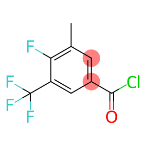 4-氟-3-甲基-5-(三氟甲基)苯甲酰氯
