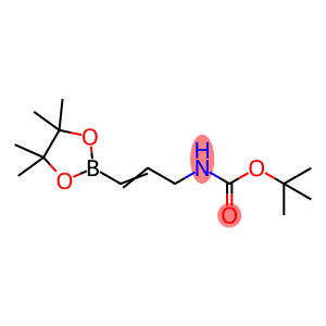 叔丁基(3-(4,4,5,5-四甲基-1,3,2-二氧苯甲醛-2-基)烯丙基)氨基甲酸酯
