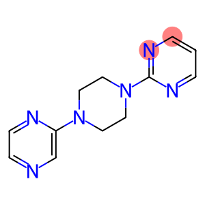 Pyrimidine, 2-[4-(2-pyrazinyl)-1-piperazinyl]-