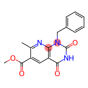 Methyl 1-benzyl-7-methyl-2,4-dioxo-1,2,3,4-tetrahydro-pyrido[2,3-d]pyrimidine-6-carboxylate