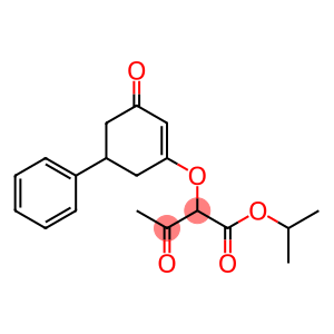 Isopropyl 3-oxo-2-[(3-oxo-5-phenylcyclohex-1-en-1-yl)oxy]butanoate