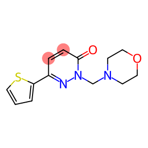 2-(morpholin-4-ylmethyl)-6-(thiophen-2-yl)pyridazin-3(2H)-one