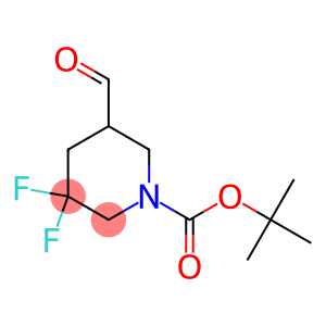 tert-butyl 3,3-difluoro-5-formylpiperidine-1-carboxylate