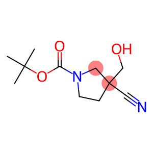 tert-butyl 3-cyano-3-(hydroxymethyl)pyrrolidine-1-carboxylate