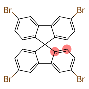 9,9'-Spirobi[9H-fluorene], 3,3',6,6'-tetrabromo-