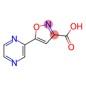 5-(Pyrazin-2-yl)isoxazole-3-carboxylic acid