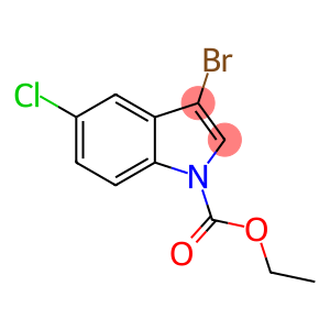 Ethyl 3-BroMo-5-chloroindole-1-carboxylate