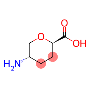 2H-Pyran-2-carboxylicacid,5-aminotetrahydro-,trans-(9CI)