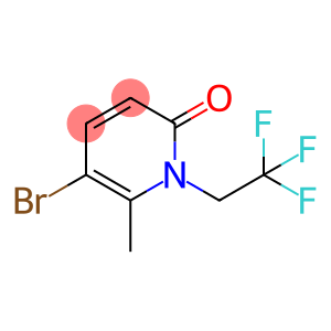 2(1H)-Pyridinone, 5-bromo-6-methyl-1-(2,2,2-trifluoroethyl)-