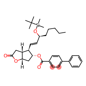 [1,1'-联苯]-4-羧酸,4-[3-[[(1,1'-二甲基乙基)二甲基硅烷基]氧基]-1-辛烯基]六氢-2-氧代-2H-环戊并[b]呋喃-5-基酯,[3aR-[3a,4(1E,3S*),5,6a]]-